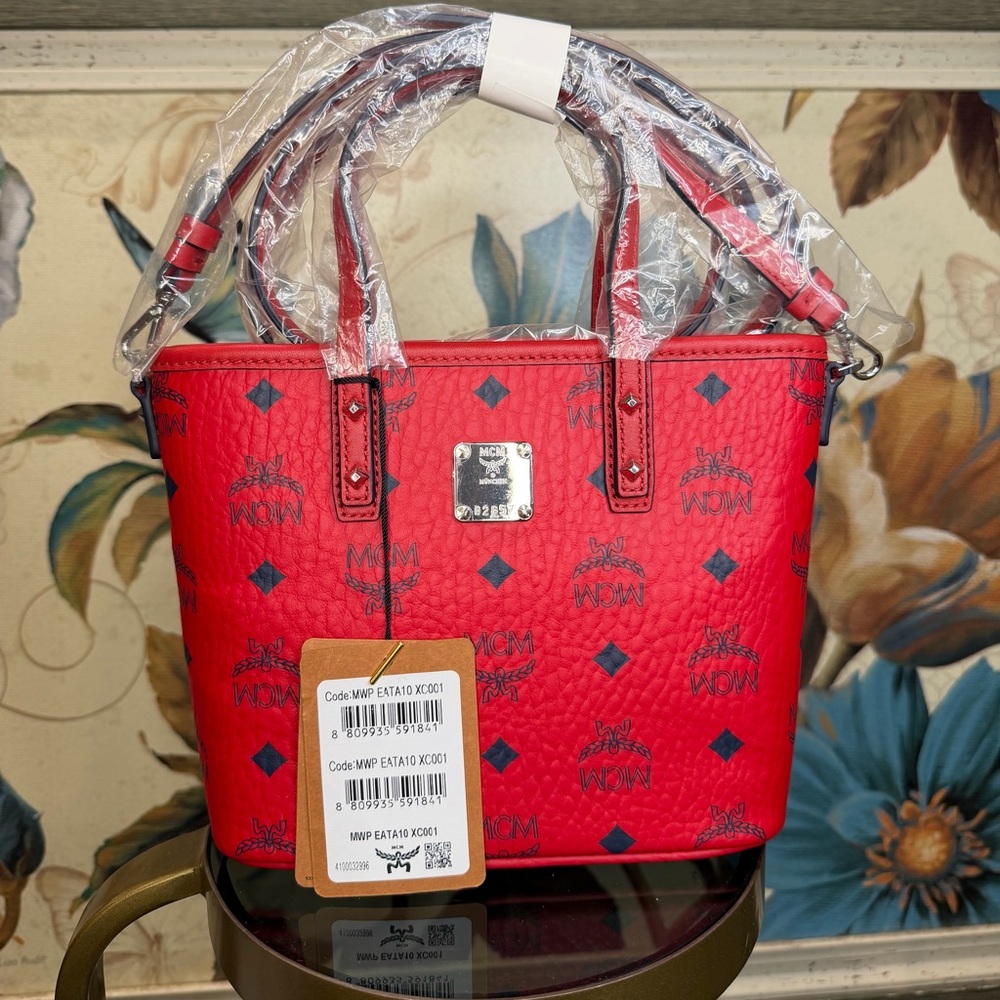MCM mini aren shopper